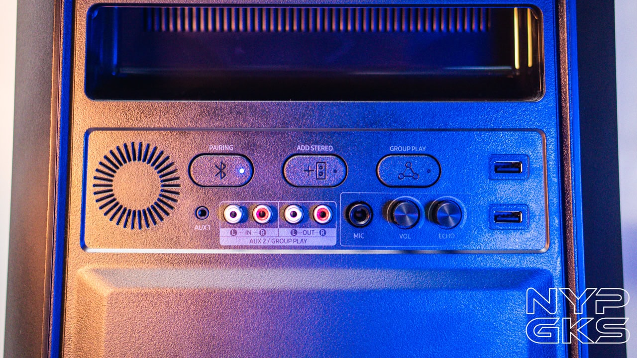 Samsung-Sound-Tower-MX-T50-Ports