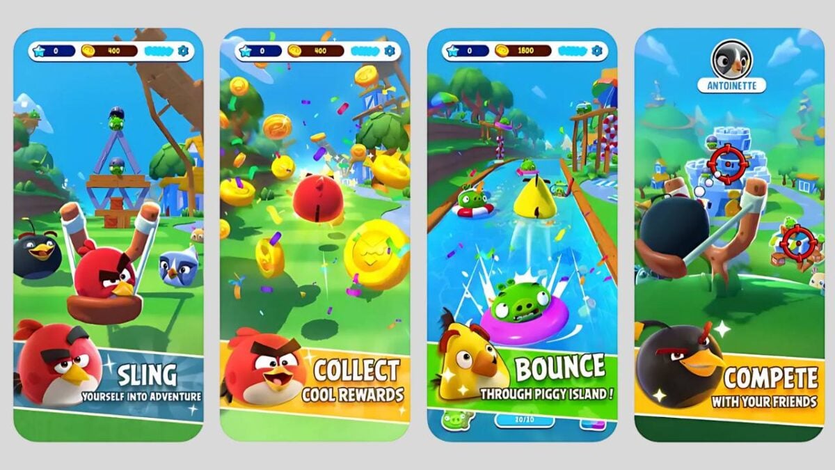 Angry Birds Rush mixes its slingshot mechanics with runner-style ...