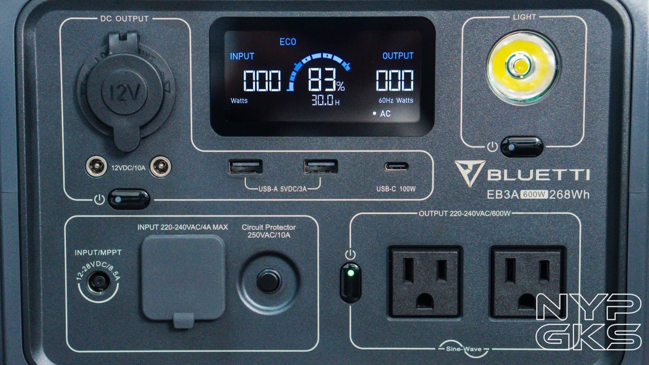 Bluetti-EB3A-Review-5937-ports