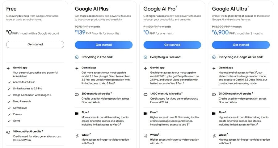 Google-AI-subscription-prices