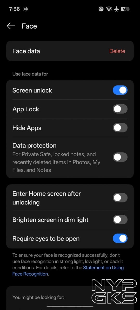 OPPO-Reno14-Pro-Face-Unlock