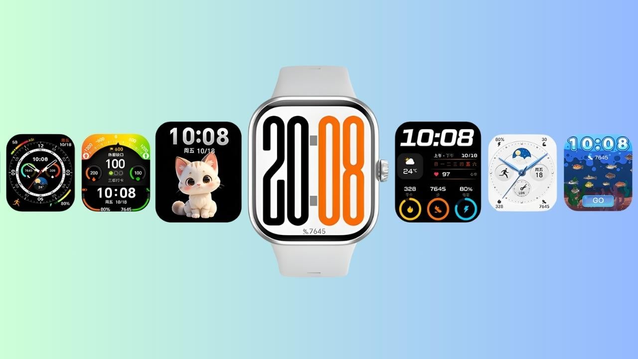 Die HONOR Watch X5 verfügt über ein 1,97 Zoll großes AMOLED-Display und ...
