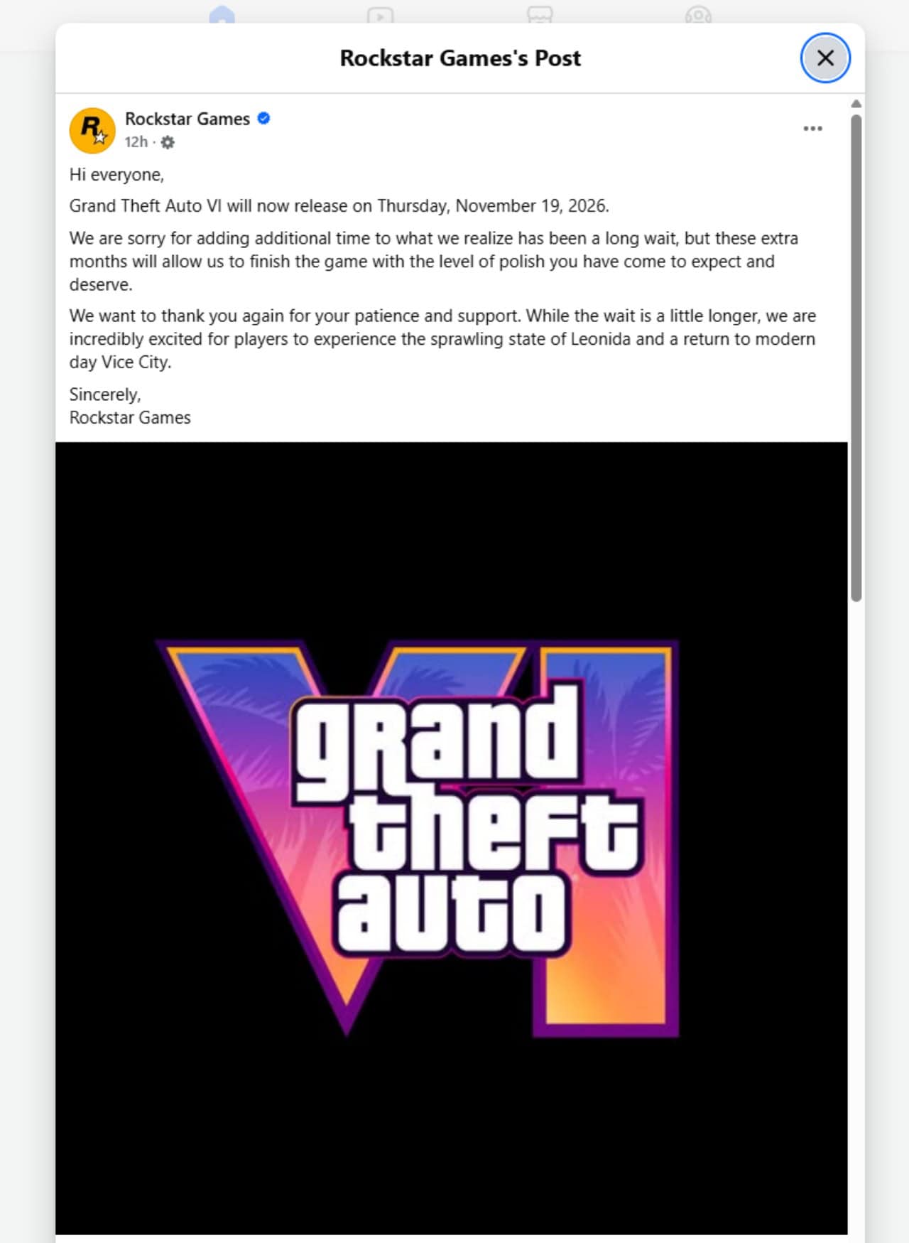 Rockstar Games GTA VI 2027 delay leak The 30-Second Verdict