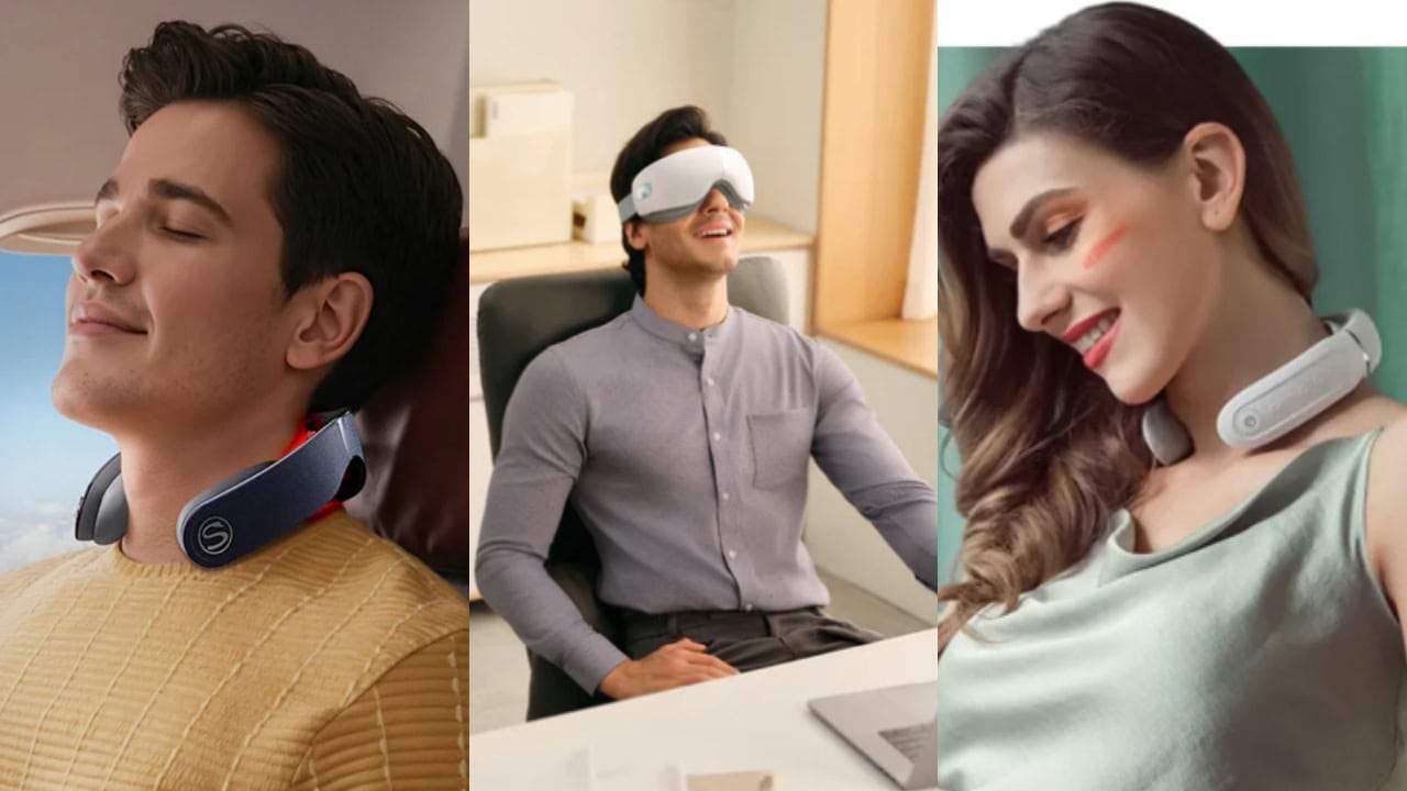SKG neck and eye massagers now in the Philippines