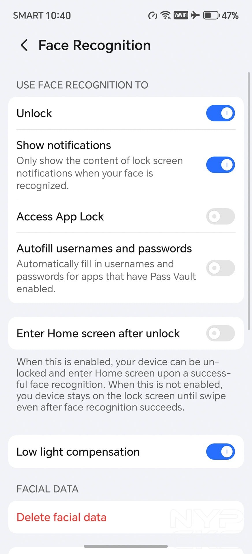 HONOR-X9d-Face-Unlock