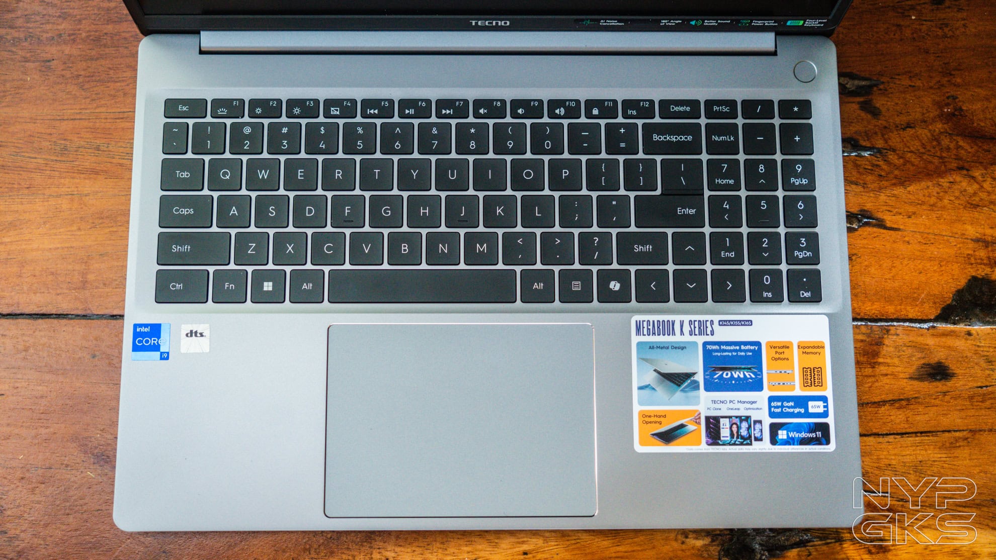 TECNO-MEGABOOK-K12s-13th-Keyboard-Review