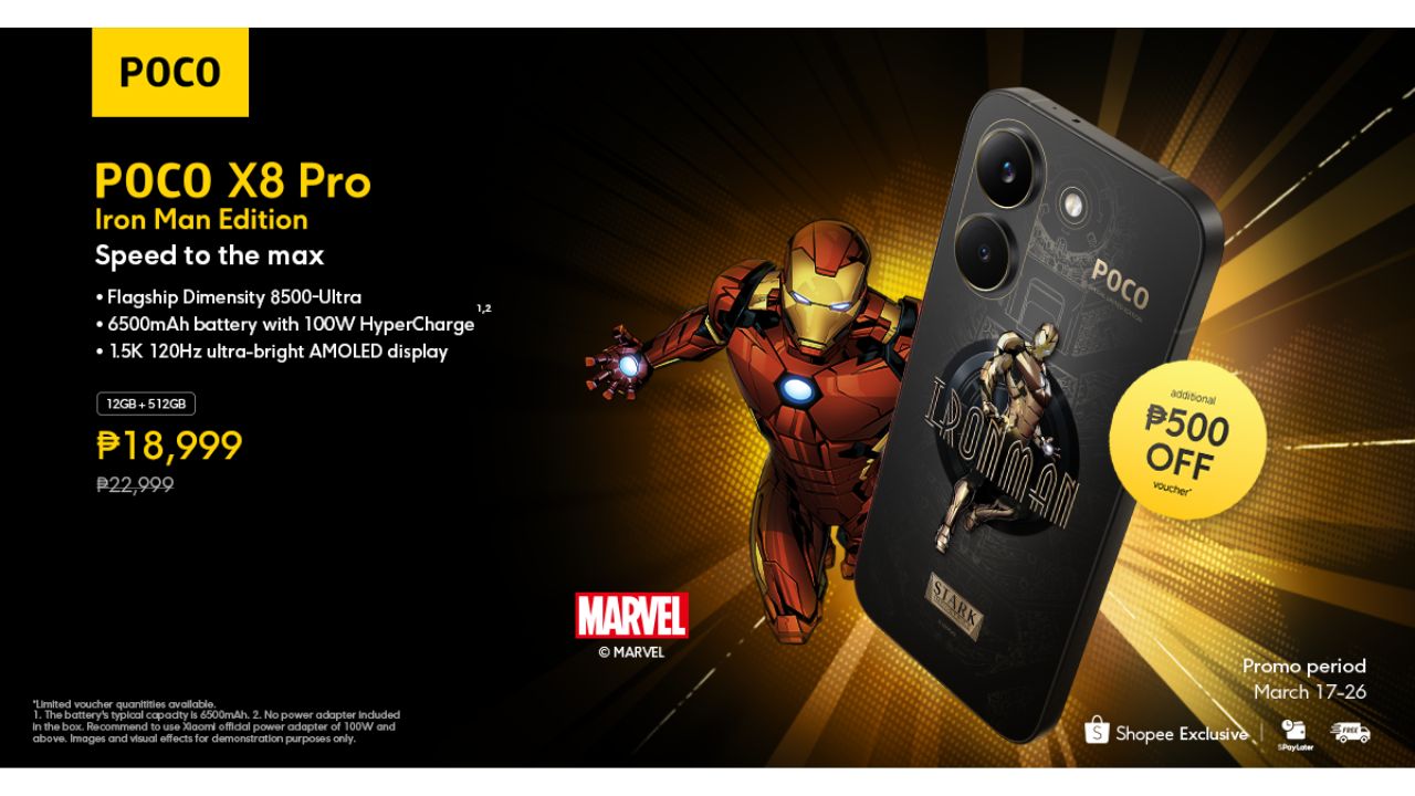 POCO-X8-Pro-Iron-Man-Price-Philippines