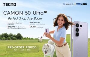 TECNO announces pre-order details for the CAMON 50 series in PH