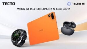 TECNO MEGAPAD 2, Watch GT 1S, and FreeHear 2 unveiled at MWC 2026