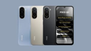 POCO C81: UNISOC T7250 CPU, 120Hz HD+ display, 6,300mAh battery