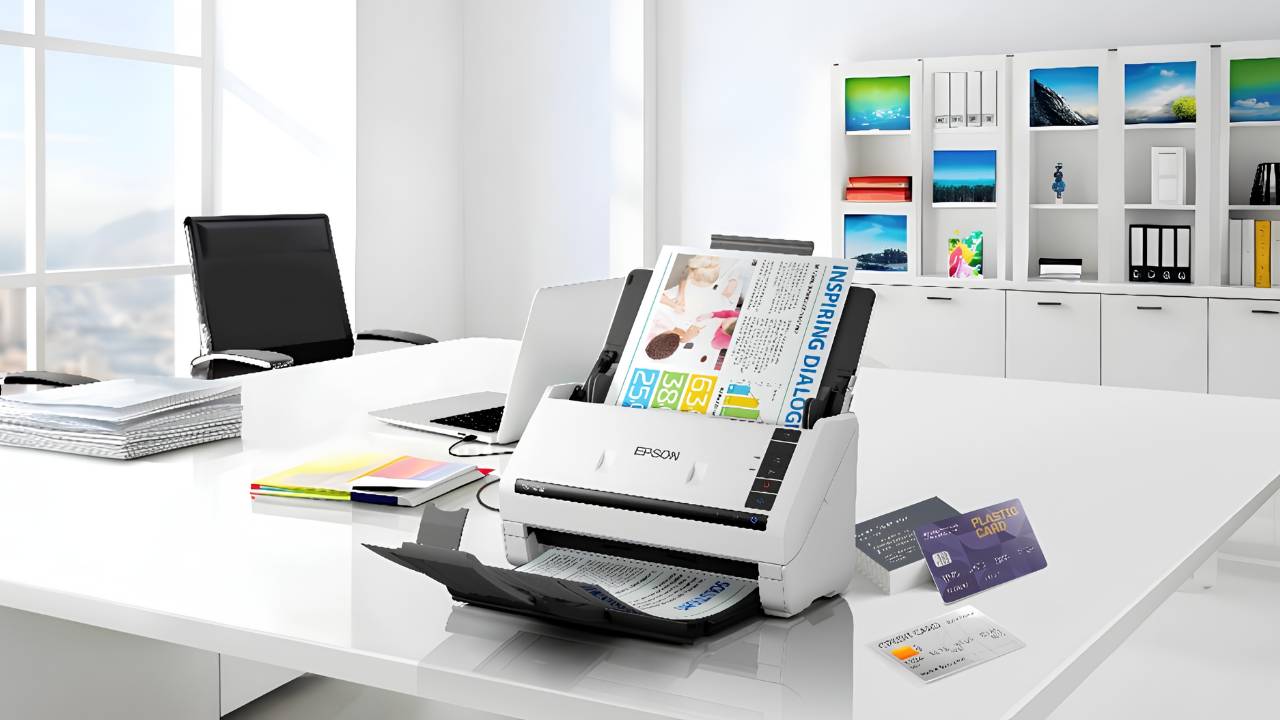 Epson WorkForce DS-530III can scan up to 6,500 pages per day