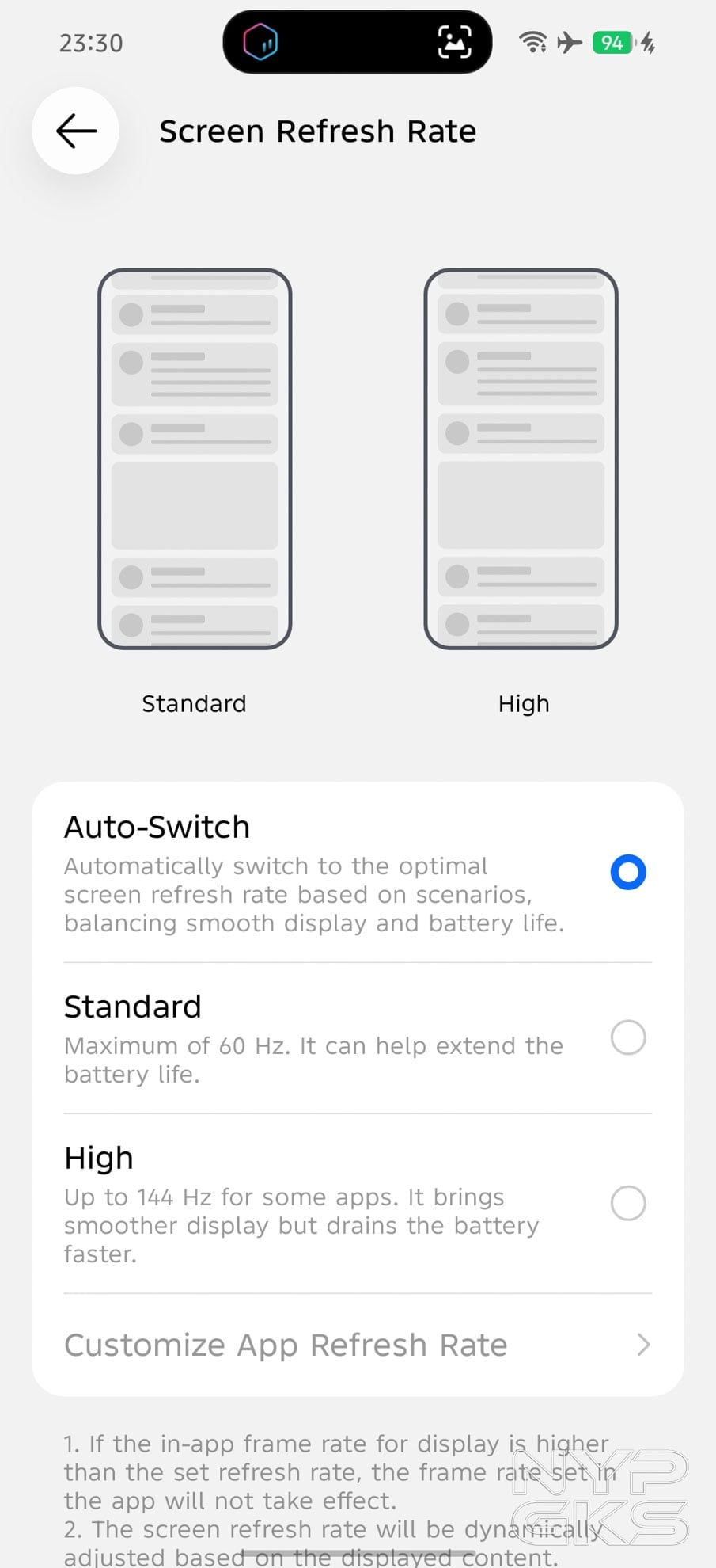 TECNO-CAMON-50-Refresh-Rate