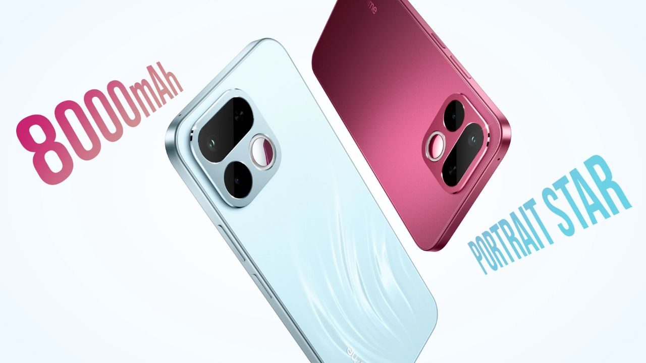 realme 16T: 8,000mAh battery, Dimensity 6300 CPU, 6.8″ 144Hz display, 50MP camera