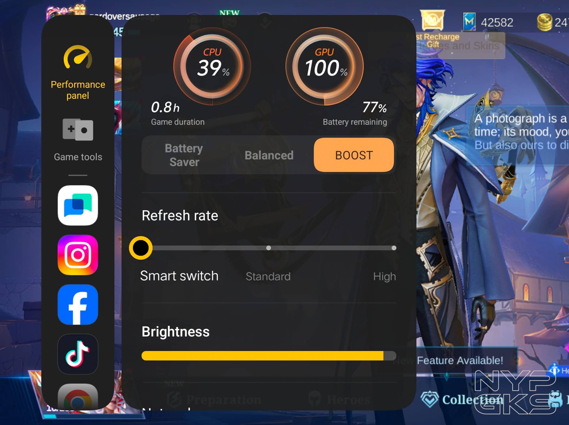 vivo-V70-FE-Game-Center