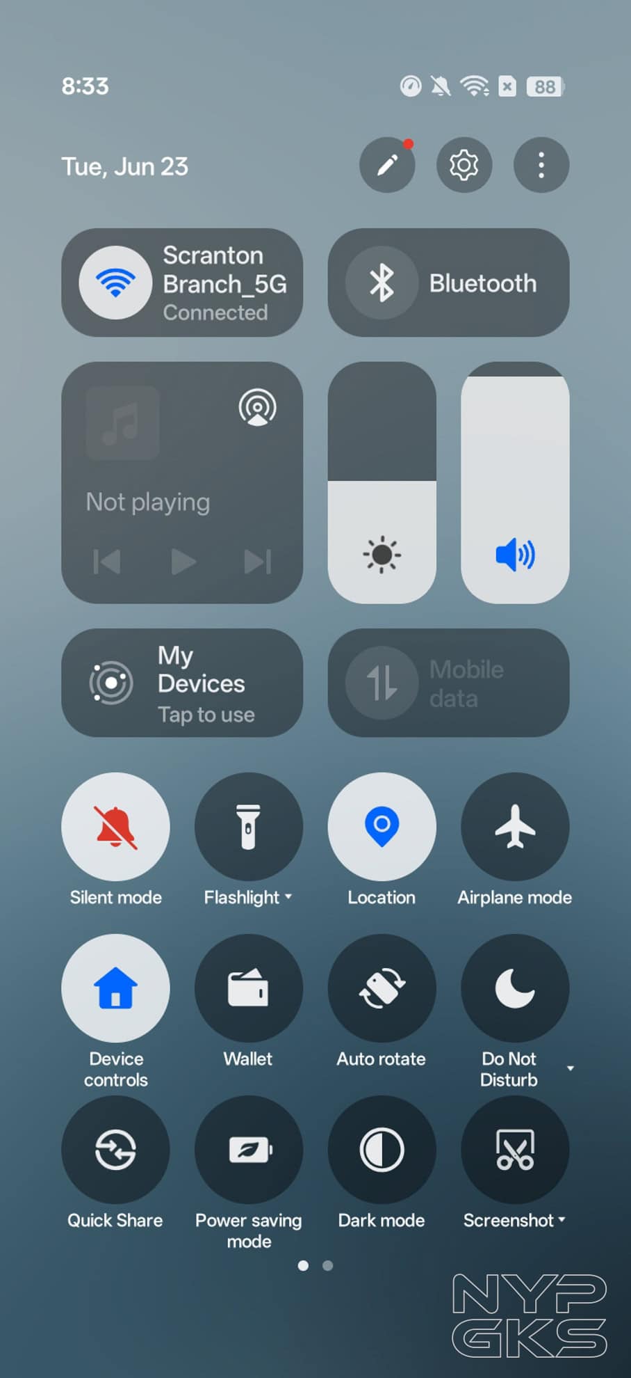 OPPO-A6s-5G-Control-Center