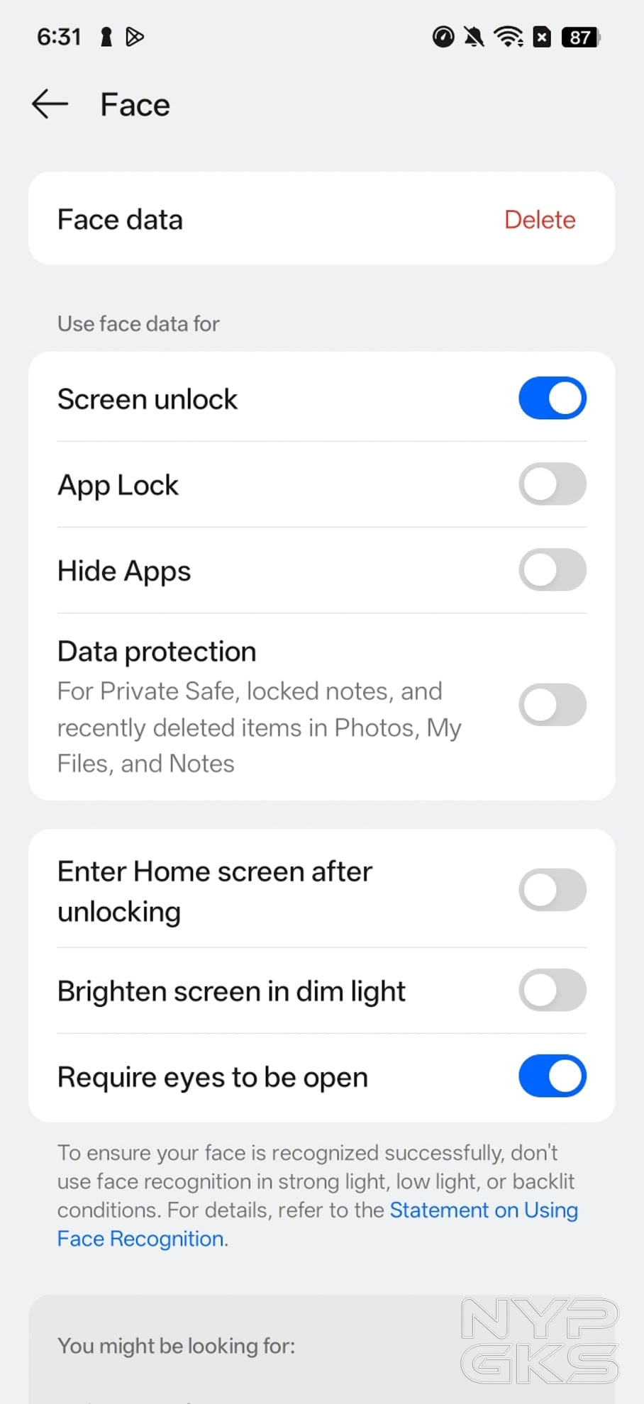 OPPO-A6s-5G-Face-Recognition