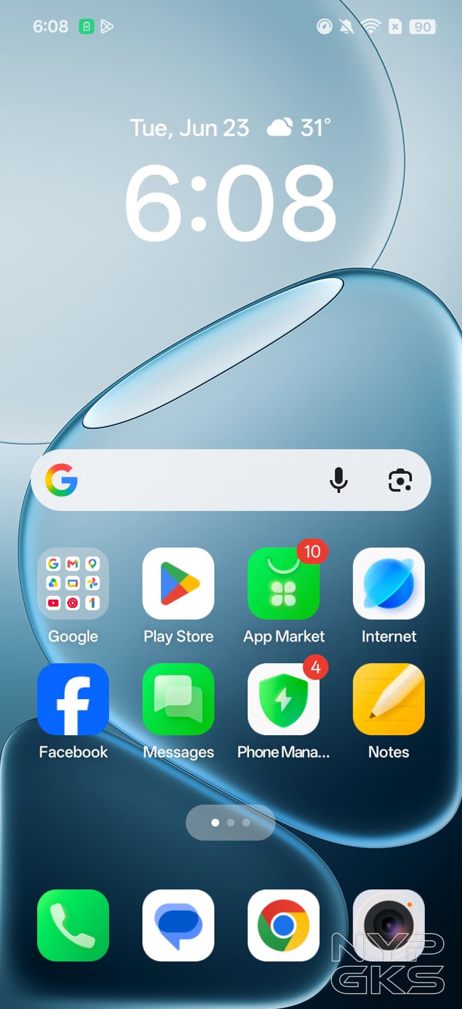 OPPO-A6s-5G-Interface