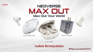 nubia launches LiveBuds 3 Pro, LiveFlip, and 80W Charger in the Philippines