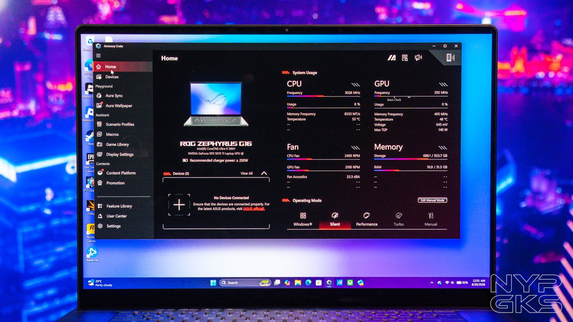 ASUS-ROG-Zephyrus-G16-Performance-Mode