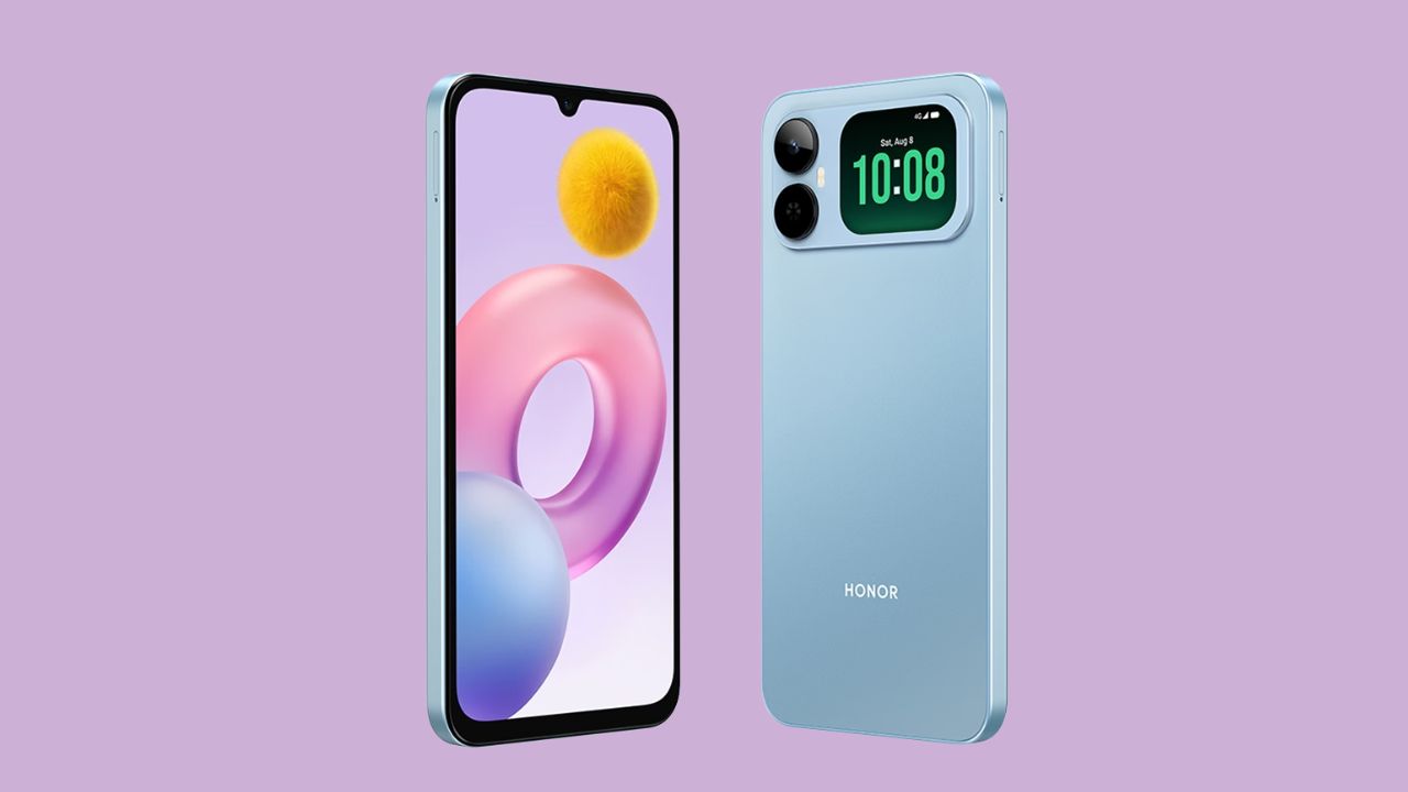 HONOR Play 20A: Rückseitiges Display, Helio G81 CPU, 6.000-mAh-Akku