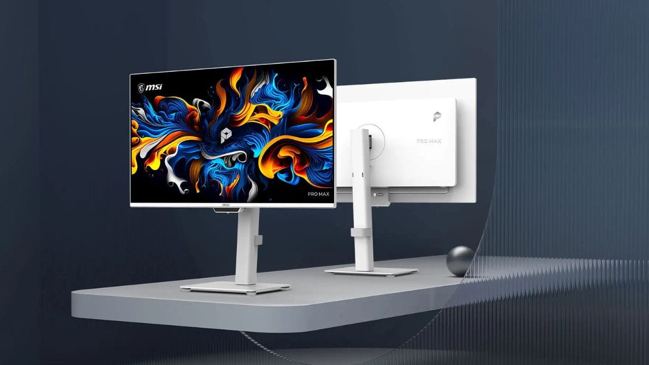 MSI Pro Max OLED inkjet-printed monitor unveiled