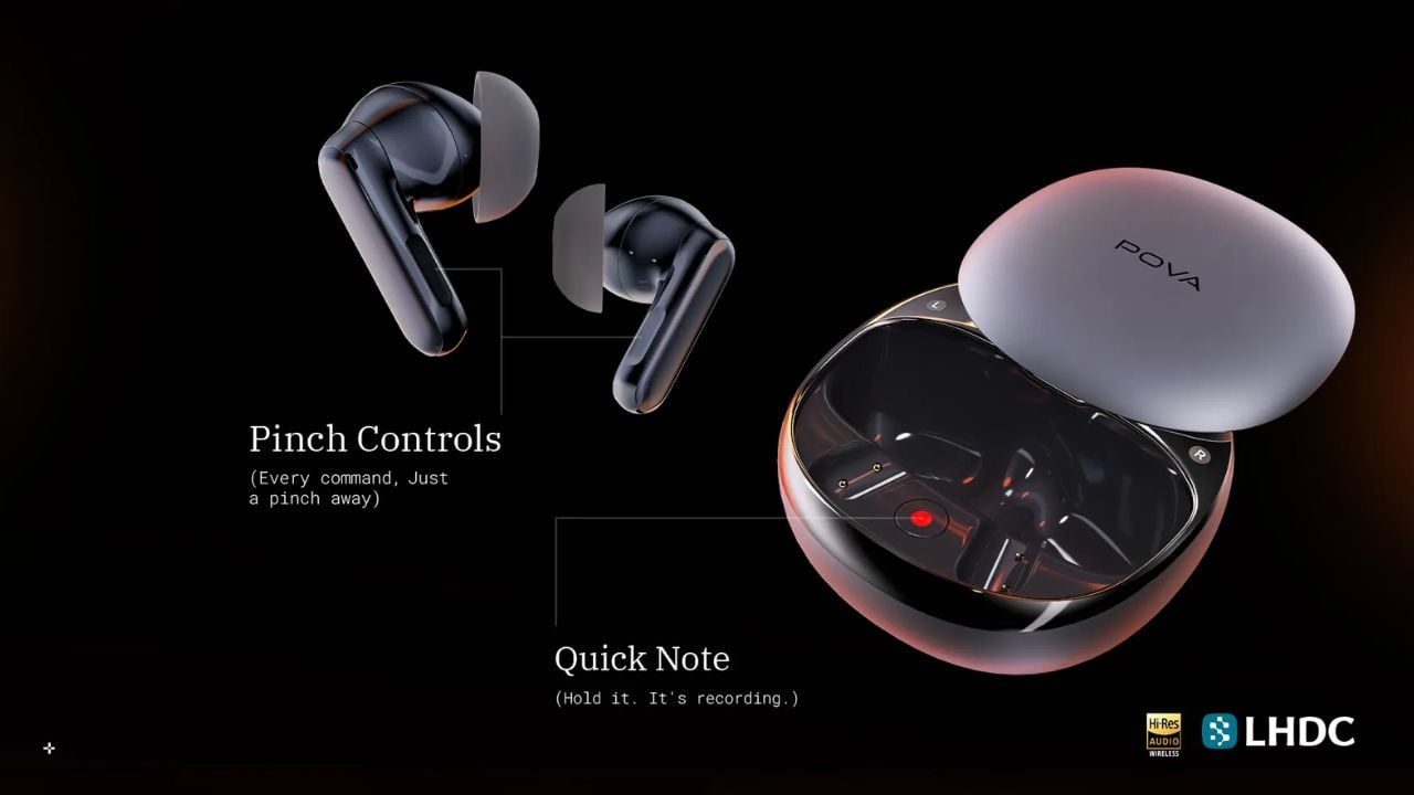 TECNO-POVA-AI-Buds-Pro-Specs-Features