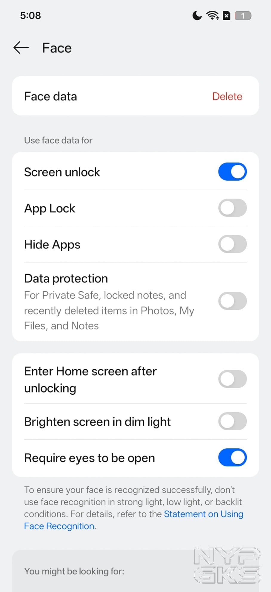 realme-C100-4G-Face-Unlock